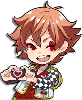 ❤️ emoji Twisted Wonderland (LINE) @keiriststicks Telegram sticker 1 of 18