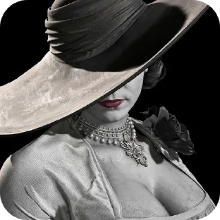 😒 emoji Alcina Dimitrescu • @Earth928B Telegram sticker 6 of 60
