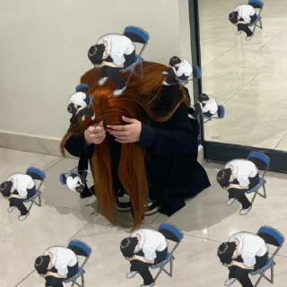 😶 emoji Полено 1.2 Telegram sticker 6 of 11