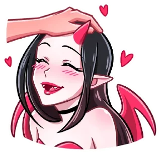 😻 emoji she-devil Telegram sticker 18 of 56