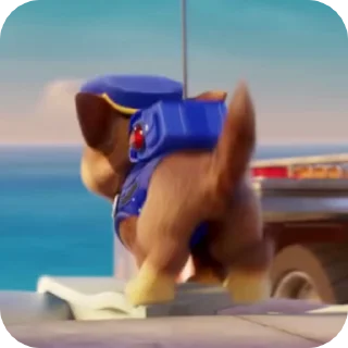 Sticker from Chase | Paw Patrol | @RenWinFox