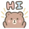 🐻 emoji ₍ δr᧐ᥕᥒ, ᥴ᧐ᥒy ᥲᥒɗ sᥲᥣᥣy ₎ ˚₊· ♡ @mewsticks Telegram sticker 1 of 40
