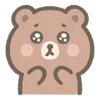 🐻 emoji ₍ δr᧐ᥕᥒ, ᥴ᧐ᥒy ᥲᥒɗ sᥲᥣᥣy ₎ ˚₊· ♡ @mewsticks Telegram sticker 13 of 40