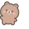 🐻 emoji ₍ δr᧐ᥕᥒ, ᥴ᧐ᥒy ᥲᥒɗ sᥲᥣᥣy ₎ ˚₊· ♡ @mewsticks Telegram sticker 22 of 40