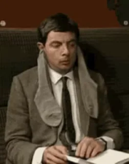 🧦 emoji Mr bean by @sticker_pack_channel — @stckrRobot Telegram sticker 8 of 50