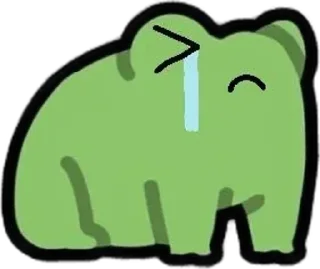 🌟 emoji Frog Telegram sticker 6 of 14