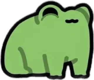 🌟 emoji Frog Telegram sticker 5 of 14