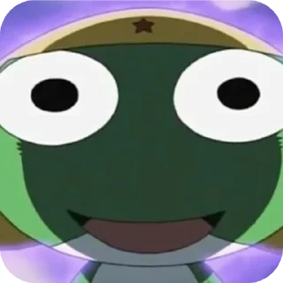 🐸 emoji \_sɢᴛ. ꜰʀᴏɢ_/ Keroro! @Saloinchocolate Telegram sticker 4 of 43