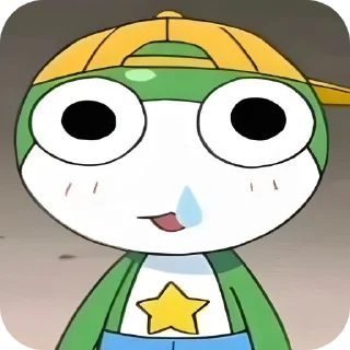 🐸 emoji \_sɢᴛ. ꜰʀᴏɢ_/ Keroro! @Saloinchocolate Telegram sticker 12 of 43