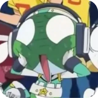 🐸 emoji \_sɢᴛ. ꜰʀᴏɢ_/ Keroro! @Saloinchocolate Telegram sticker 19 of 43