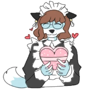❤ emoji Wolf Order Telegram sticker 21 of 120