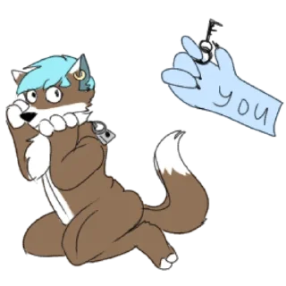 🔒 emoji Wolf Order Telegram sticker 12 of 120