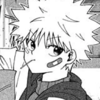 🙇 emoji 🌞Killua Love→ @stickers_love_bot Telegram sticker 14 of 120