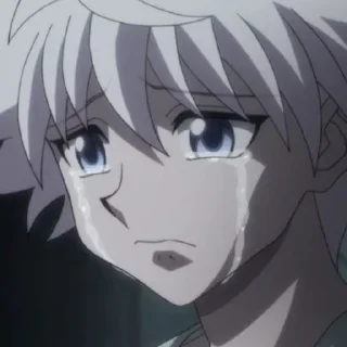 🙇 emoji 🌞Killua Love→ @stickers_love_bot Telegram sticker 15 of 120