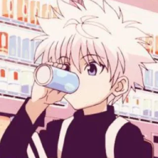 🙇 emoji 🌞Killua Love→ @stickers_love_bot Telegram sticker 11 of 120