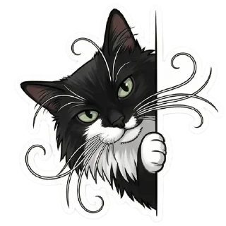 🖼 emoji Кошка Глория Telegram sticker 19 of 23