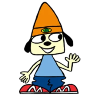 Sticker from Parappa the rapper