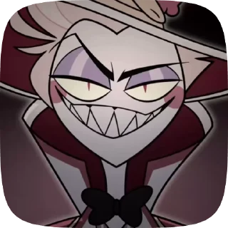 Sticker from БОЛЬШЕ ⇨ @CLOOBHUB ЛЮЦИФЕР ОТЕЛЬ ХАЗБИН LUCIFER ТГ