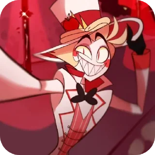 👄 emoji @HazbinStick Telegram sticker 14 of 40