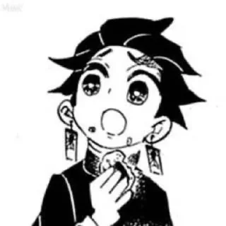 Sticker from Tanjiro kny