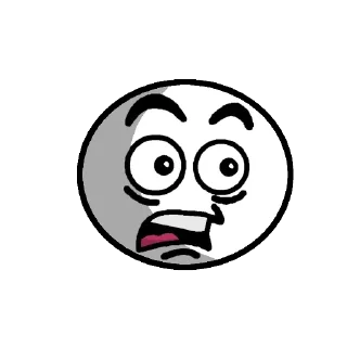 😧 emoji EEEAAAWWW  (1/2) Telegram sticker 1 of 30