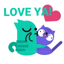 Sticker from Little Catto