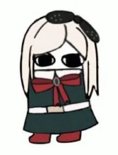 🥒 emoji danganronpa - @qwentymio Telegram sticker 4 of 120