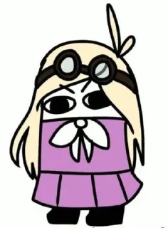 🥒 emoji danganronpa - @qwentymio Telegram sticker 7 of 120