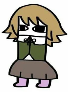 🥒 emoji danganronpa - @qwentymio Telegram sticker 8 of 120