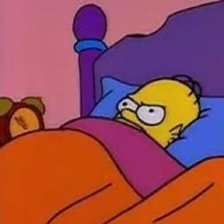 😠 emoji The Simpsons Telegram sticker 17 of 95