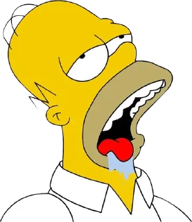Sticker from The Simpsons (@dailystkrbot)