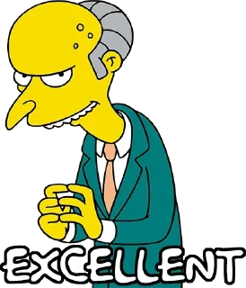 Sticker from The Simpsons (@dailystkrbot)