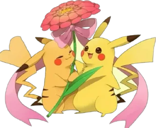 😍 emoji Pikachu Telegram sticker 6 of 11