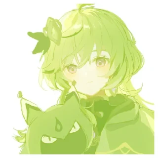 🌱 emoji ໒   ₊   ✧  ƙꭷꪒꪒꫀꭎ @milavgenshin Telegram sticker 6 of 41