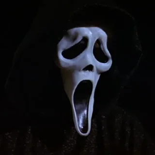Sticker from Ghostface