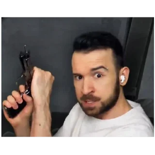 🫥 emoji Ютуберы Telegram sticker 16 of 52