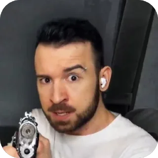 🫥 emoji Ютуберы Telegram sticker 17 of 52