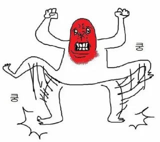 😡 emoji Больше стикеров 👉🏻 @stickertg4 Telegram sticker 23 of 115