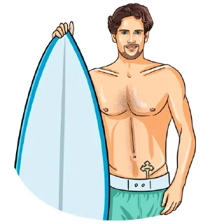 🏄‍♂️ emoji Adult Industry Telegram sticker 17 of 36