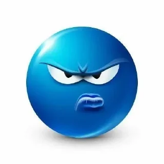 😡 emoji Больше стиков тут: @stikery4 Telegram sticker 9 of 16