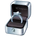 🎁 emoji Diamond Ring by @GiftChanges Telegram sticker 10 of 100