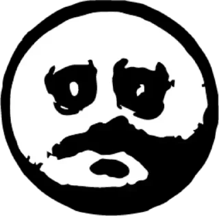 😐 emoji Больше стикеров 👉🏻 @stickertg4 Telegram sticker 22 of 94