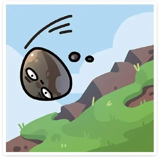 😵 emoji Больше стикеров 👉🏻 @stickertg4 Telegram sticker 17 of 49