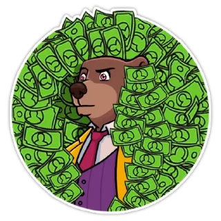Sticker from @quotexh Bear Trader