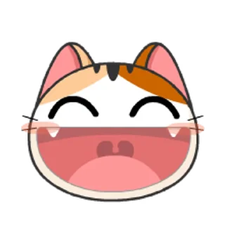 😂 emoji Gojill The Meow @TgSticker Emoji Telegram sticker 9 of 120