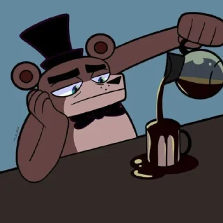 ☕️ emoji Fnafik Telegram sticker 9 of 93