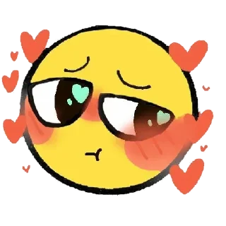 🥰 emoji Больше стикеров » @Stick4GramProjects Telegram sticker 11 of 64