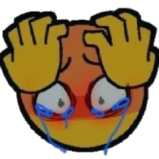 😭 emoji Больше стикеров » @Stick4GramProjects Telegram sticker 18 of 64