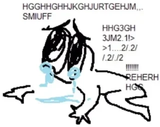 😭 emoji @sticksbb <— больше стиков💓💘💞 Telegram sticker 11 of 95