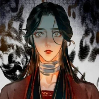🩸 emoji 谢怜. Mᴀɴʜᴜᴀ. (@Hol4low). Telegram sticker 11 of 115
